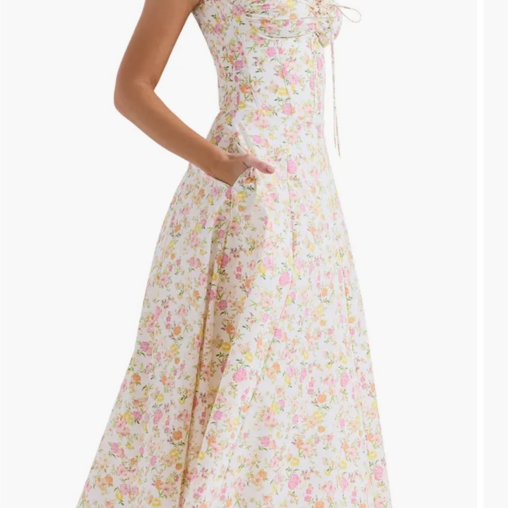 Floral Print Maxi Dress